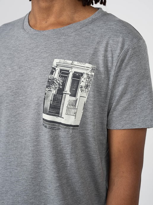 Camiseta Pepe Jeans Tide Hombre Gris - Image 5