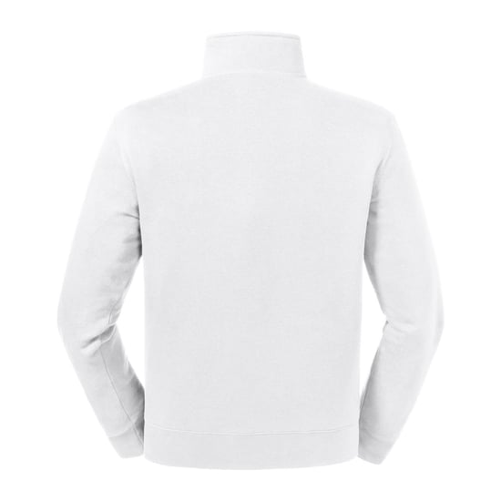 Russell Mens Authentic Quarter Zip Sweatshirt (White) - Image 2