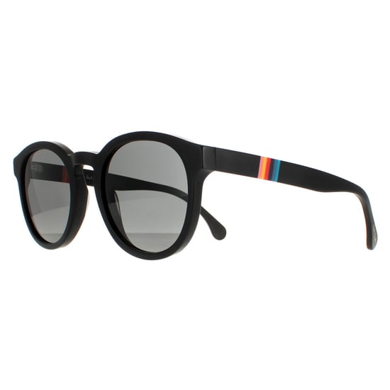 Paul Smith Round Womens Matte Black Grey Gradient PSSN056 Deeley