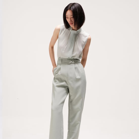 Draped sleeveless top - Image 3