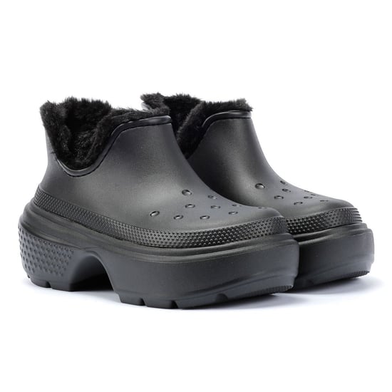 Crocs Stomp Lined Shorty Women's Black Boots - Image 1