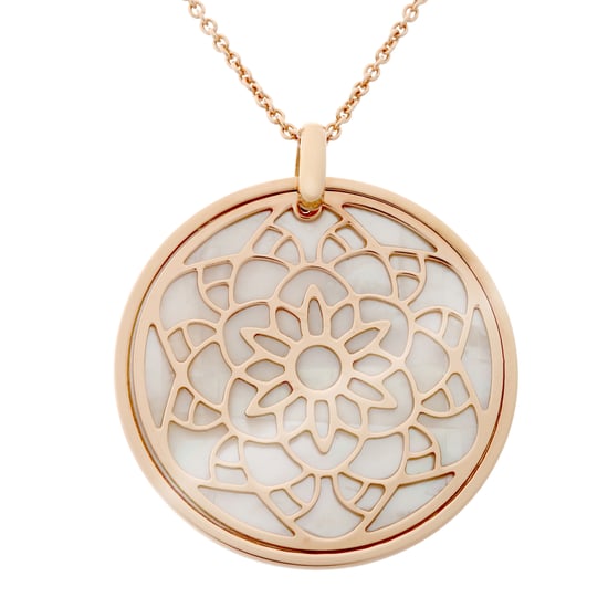 Orphelia 'Madelene' Women's 925 Sterling Silver Chain with Pendant - Rose ZK-7163/RG - Image 3