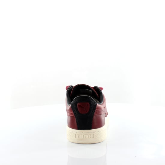 Puma Basket Citi Series Red Leather Mens Trainers 358891 02