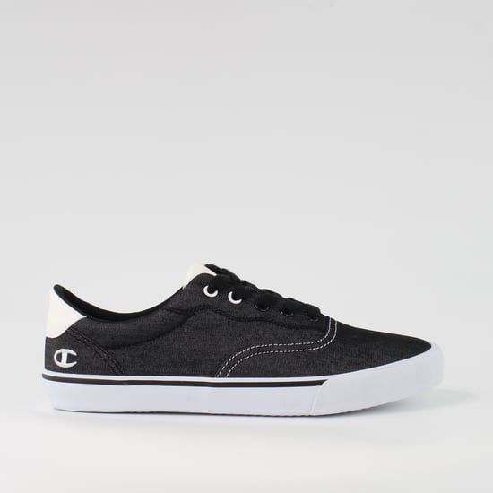 Champion Boston Womens Black Plimsolls