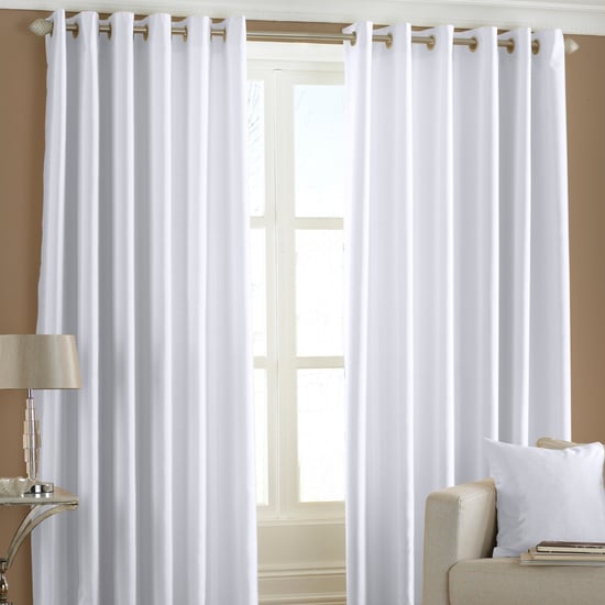 Cortinas Ojeras Efecto Seda Fiji en Blanco - Image 2