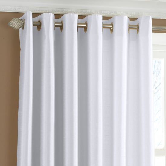 Cortinas Ojeras Efecto Seda Fiji en Blanco - Image 3