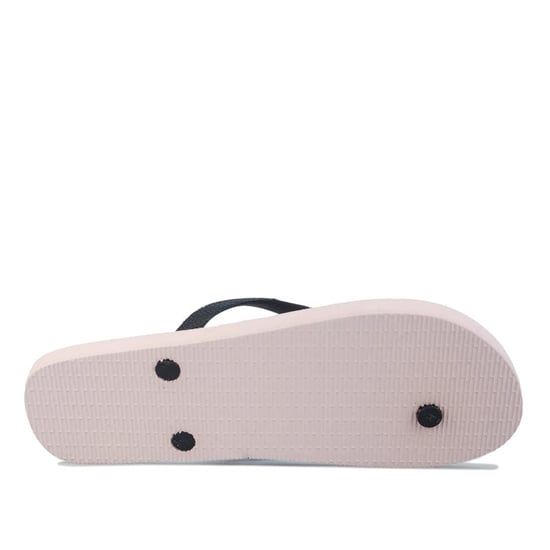 Men's Lyle And Scott Flip Flops in Pink blue - Image 6