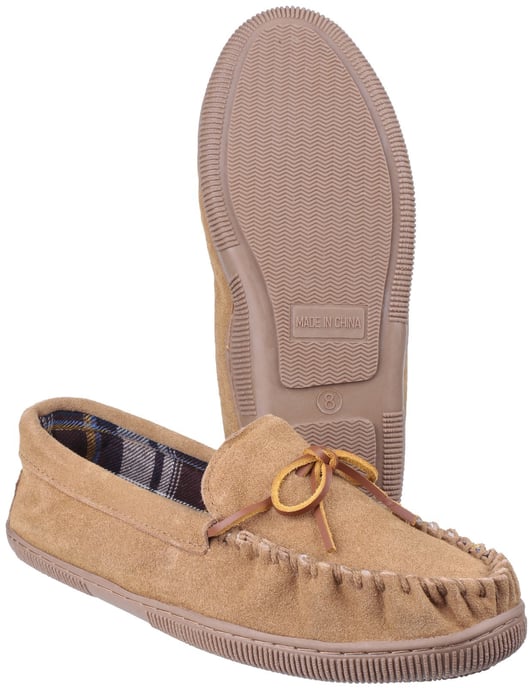 Alberta Slip On Moccasin Slipper - Image 3