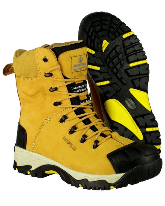 FS998 Waterproof Lace up Safety Boot - Image 3