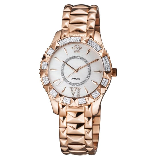 Reloj de Mujer GV2 Venice con Esfera de Nácar en IP Oro Rosa y Acero Inoxidable - Image 1