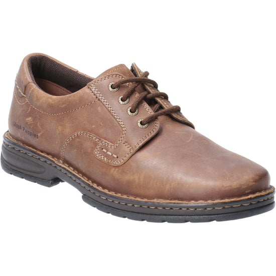 Hush Puppies Mens Outlaw II Laced Leather Shoe Oxford Shoes - Image 1