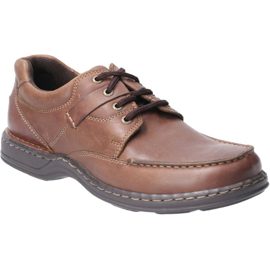 Hush Puppies Mens Randall II Laced Leather Shoe Oxford Shoes - Image 1