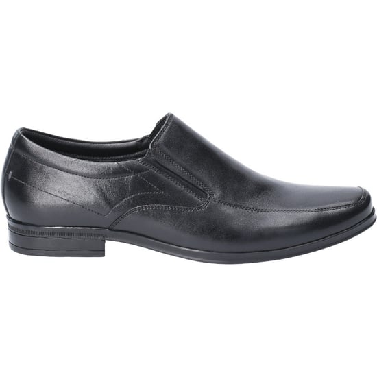 Hush Puppies Mens Billy Slip On Light Leather Loafer Shoes - Image 2