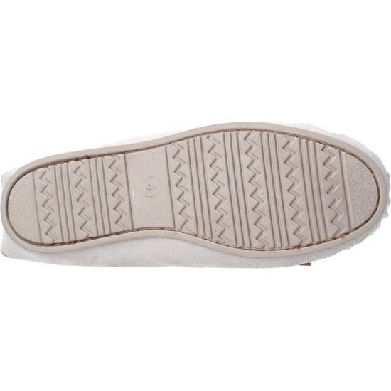 Hush Puppies Womens Allie Suede Faux Fur Lined Cozy Slippers - Image 4