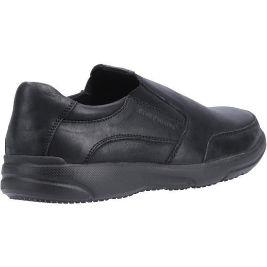 Hush Puppies Mens Aaron Slip On Leather Loafer Shoes - Image 3