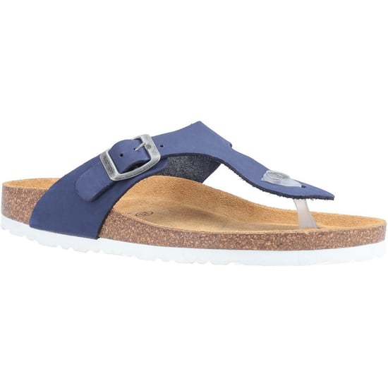 Hush Puppies Womens Kayla Leather Slip On Sandals - Image 1
