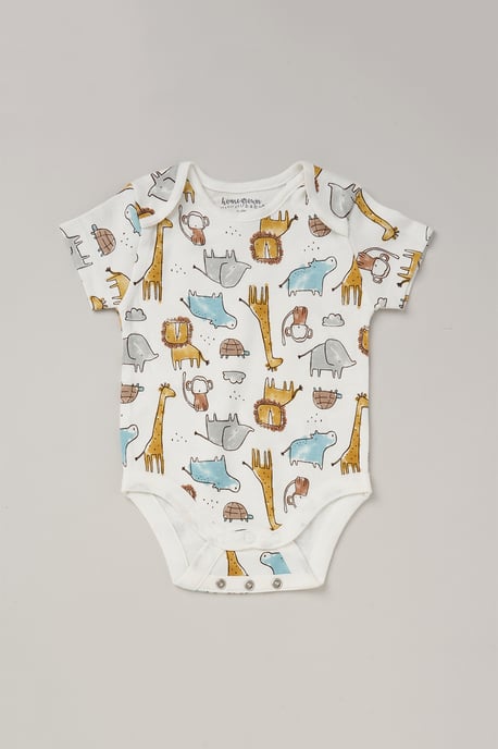 We Love Our Planet Print 3-Pack Bodysuits