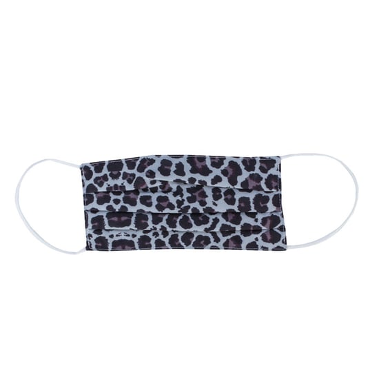 Brave Soul Leo Print Mask Grey One Size in Grey
