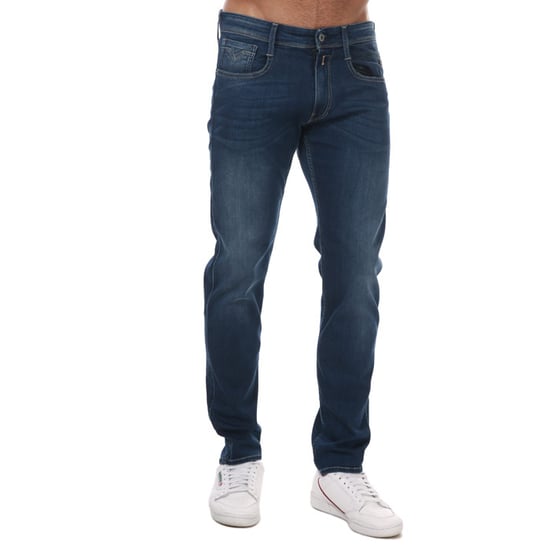 Jeans de mezclilla ajustados de hombre Replay Anbass en stretch - Image 1