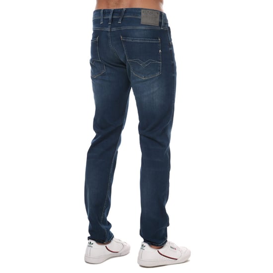 Jeans de mezclilla ajustados de hombre Replay Anbass en stretch - Image 2
