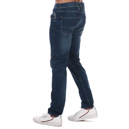 Jeans de mezclilla ajustados de hombre Replay Anbass en stretch - Image 4