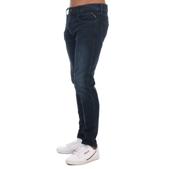 Jeans de mezclilla ajustados de hombre Replay Anbass en stretch - Image 1