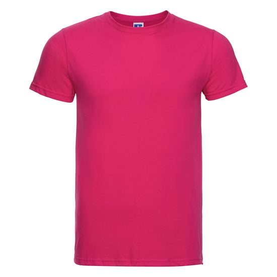 Russell Mens Slim Short Sleeve T-Shirt (Fuchsia) - Image 1