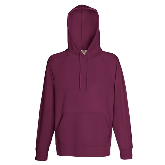 Fruit Of The Loom Mens Lightweight Hooded Sweatshirt / Hoodie (240 GSM) - Image 1