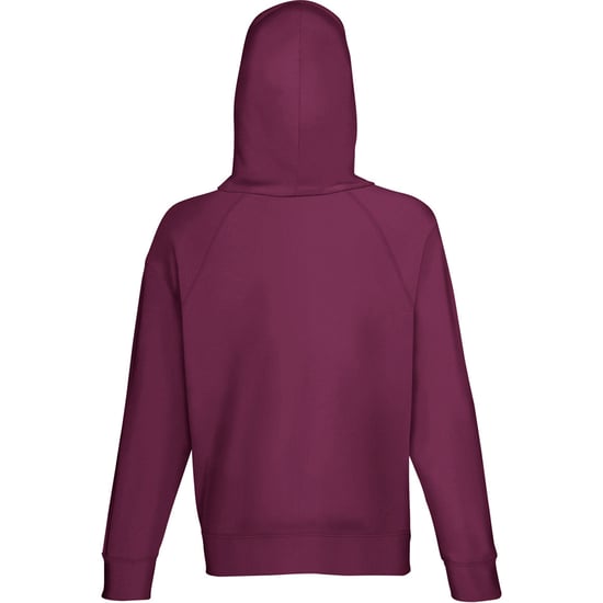 Fruit Of The Loom Mens Lightweight Hooded Sweatshirt / Hoodie (240 GSM) - Image 2