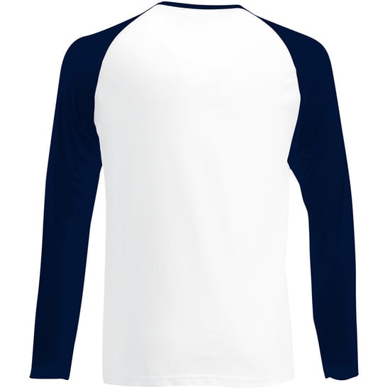 Fruit Of The Loom Mens Long Sleeve Baseball T-Shirt - Image 2