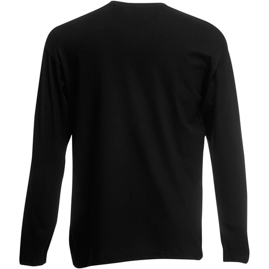 Fruit Of The Loom Mens Valueweight Crew Neck Long Sleeve T-Shirt - Image 2