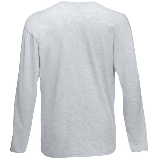 Fruit Of The Loom Mens Valueweight Crew Neck Long Sleeve T-Shirt - Image 2