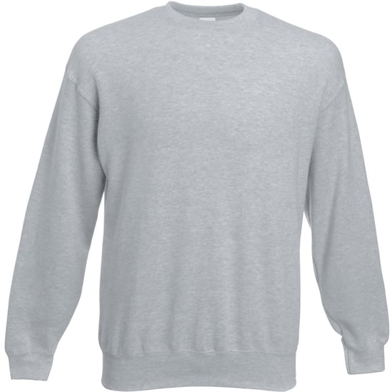 Fruit Of The Loom Mens Set-In Belcoro® Yarn Sweatshirt (Heather Grey) - Image 1