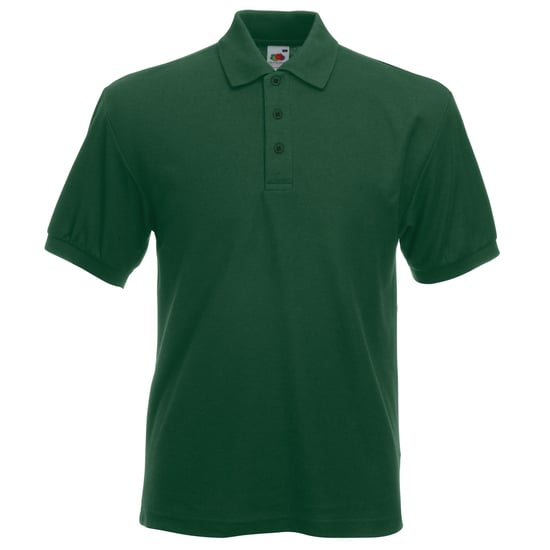Fruit Of The Loom Mens 65/35 Heavyweight Pique Short Sleeve Polo Shirt - Image 1