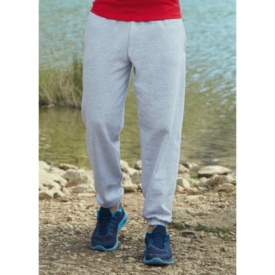 Fruit Of The Loom Mens Elasticated Cuff Jog Pants / Jogging Bottoms - Image 4