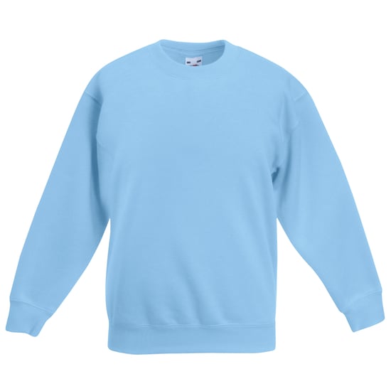 Fruit Of The Loom Childrens Unisex Set In Sleeve Sweatshirt (Pack of 2) - Image 1