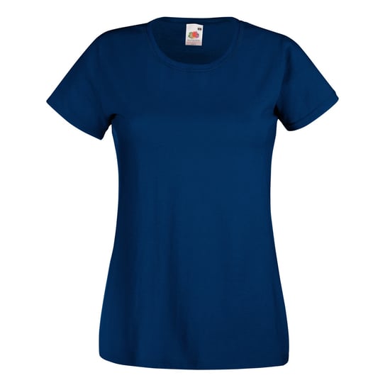 Fruit Of The Loom Ladies/Womens Lady-Fit Valueweight Short Sleeve T-Shirt (Pack Of 5) (Navy) - Image 1