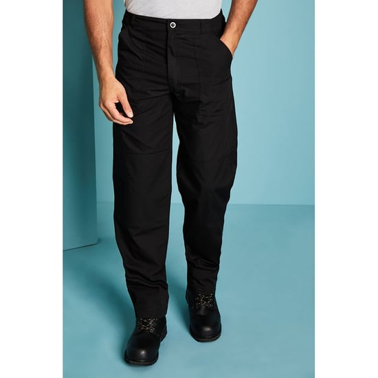Regatta Mens New Action Trouser (Regular) / Pants (Black) - Image 2
