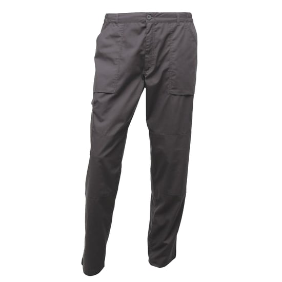 Regatta Mens New Action Trouser (Regular) / Pants (Dark Grey) - Image 1