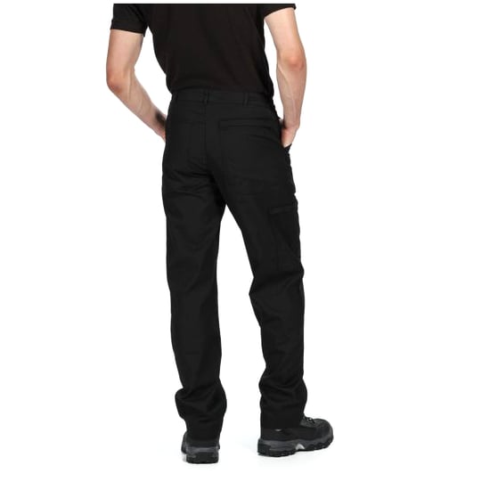 Regatta Mens New Action Trouser (Regular) / Pants (Black) - Image 3