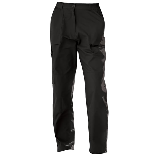 Regatta Ladies New Action Trouser (Long) / Pants (Black)