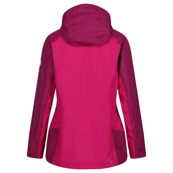 Regatta Womens/Ladies Calderdale III Lightweight Waterproof Jacket (Dark Cerise/Beetroot)