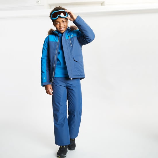 Dare 2B Boys Furtive Ski Jacket (Dark Denim/Petrol Blue)