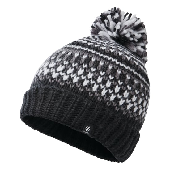 Dare 2B Boys Agitate II Beanie (Black/White) - Image 1