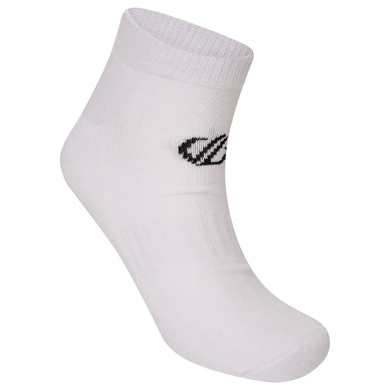 Dare 2B Unisex Adult Essentials Ankle Socks (Pack of 2) (White)