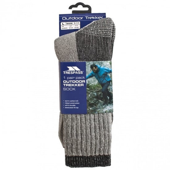 Trespass Mens Stroller Merino Wool Hiking Boot Socks (1 Pair) - Image 2