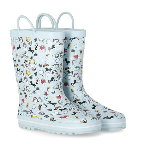 Trespass Childrens/Kids Starryton Wellington Boots (Mint)