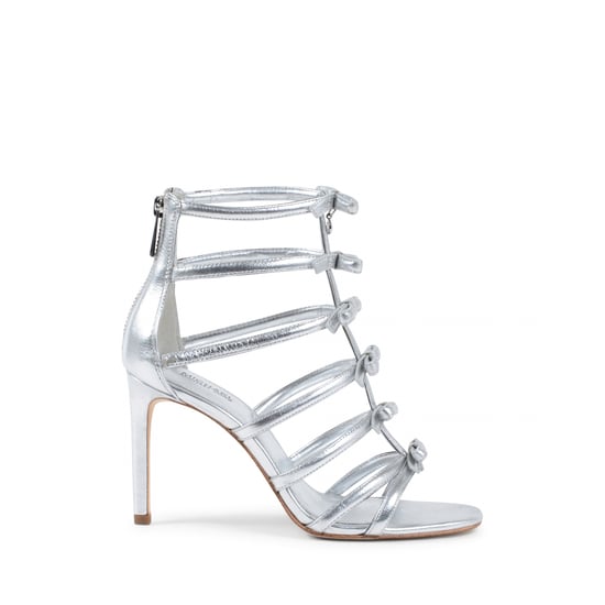Michael Kors Womens Gladiator Sandal Silver VERONICA