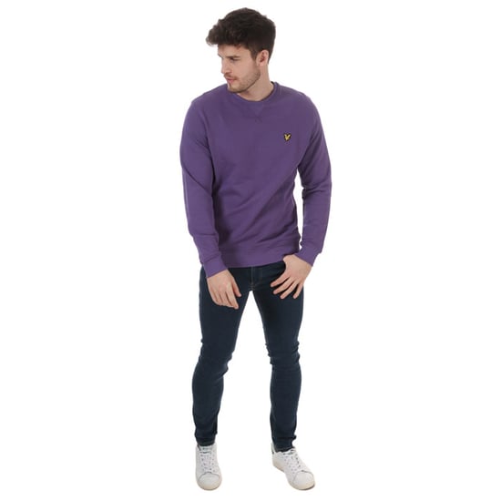 Sudadera con cuello redondo Lyle And Scott de color violeta para hombre - Image 3