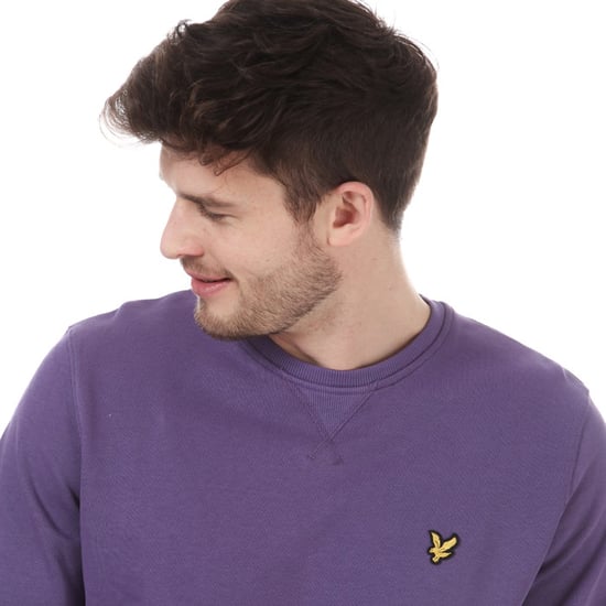 Sudadera con cuello redondo Lyle And Scott de color violeta para hombre - Image 5